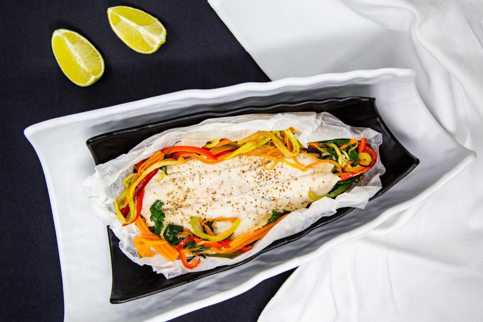 Sheraton Batumi Hotel Ngoại thất bức ảnh A fish en papillot