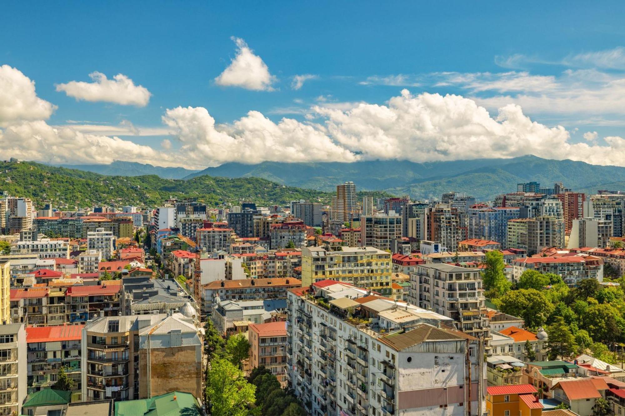 Sheraton Batumi Hotel Ngoại thất bức ảnh View of the city
